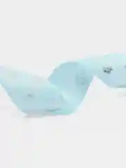Голубой лента репасовая, новогодняя, 2,5 и 4 см