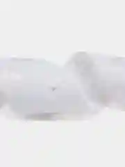 Серебряный лента репасовая, новогодняя, 2,5 и 4 см
