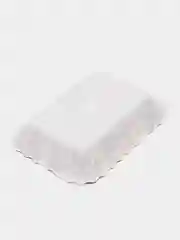 Поднос пластиковый на Новый год "Новогодние свечки"