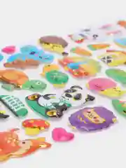 Голубой детские 3D-наклейки для творчества