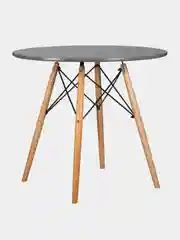 Черный стол Eames, в стиле минимализм, деревянный