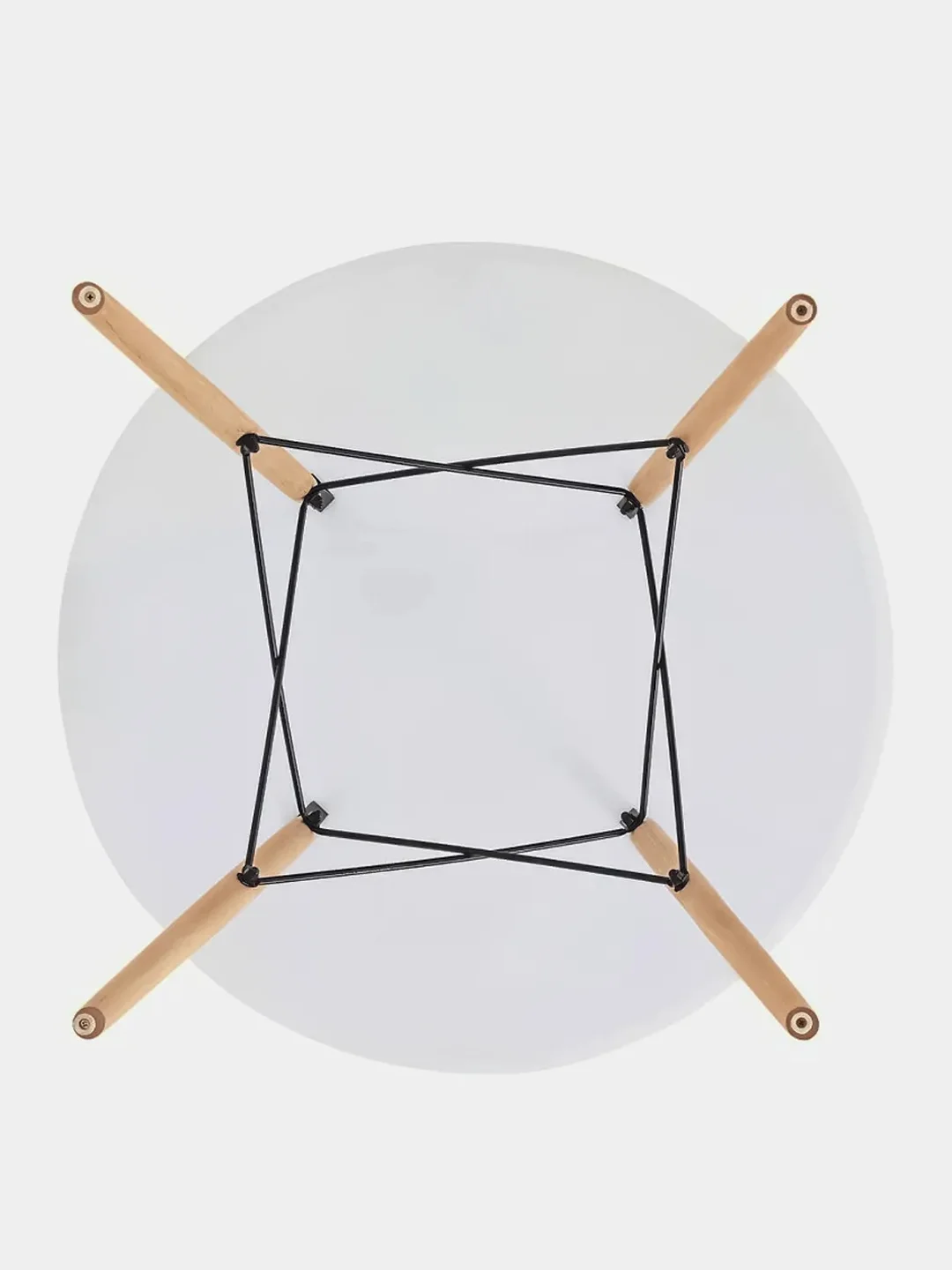Белый стол Eames, в стиле минимализм, деревянный