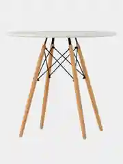 Белый стол Eames, в стиле минимализм, деревянный