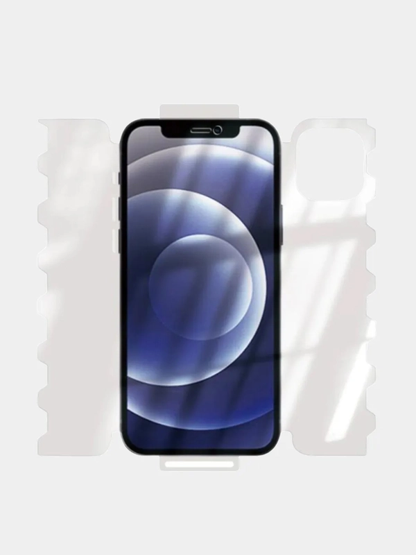 Гидрогелевая плёнка 360 бабочка для iPhone 11 Pro Max, 12 Mini Pro Max, 13 Mini Pro Max