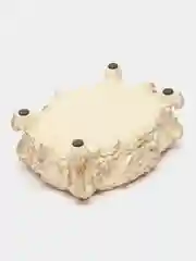 Шкатулка, слоновая кость, золото, 15х12х14 см