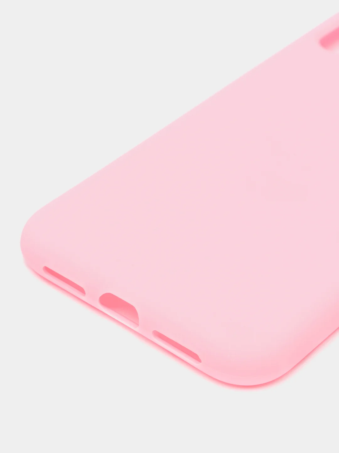 Розовый чехол для iPhone X Xs XR 11 12 mini 12 12 Pro 13 13 mini 13 Pro 14 14 Plus, силиконовый