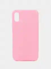 Розовый чехол для iPhone X Xs XR 11 12 mini 12 12 Pro 13 13 mini 13 Pro 14 14 Plus, силиконовый