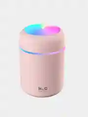 Розовый ультразвуковой увлажнитель воздуха Humidifier, с подсветкой