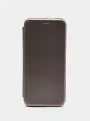 Серый чехол-книжка INFINIX HOT 10 LITE