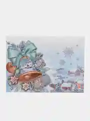 Лазурный письмо новогоднее "Деду Морозу" А4, с конвертом А5, разные цвета и варианты