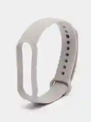 Серый спортивный ремешок для Xiaomi Mi Band 5 6 браслет силиконовый ксяоми ми банд фитнес часы