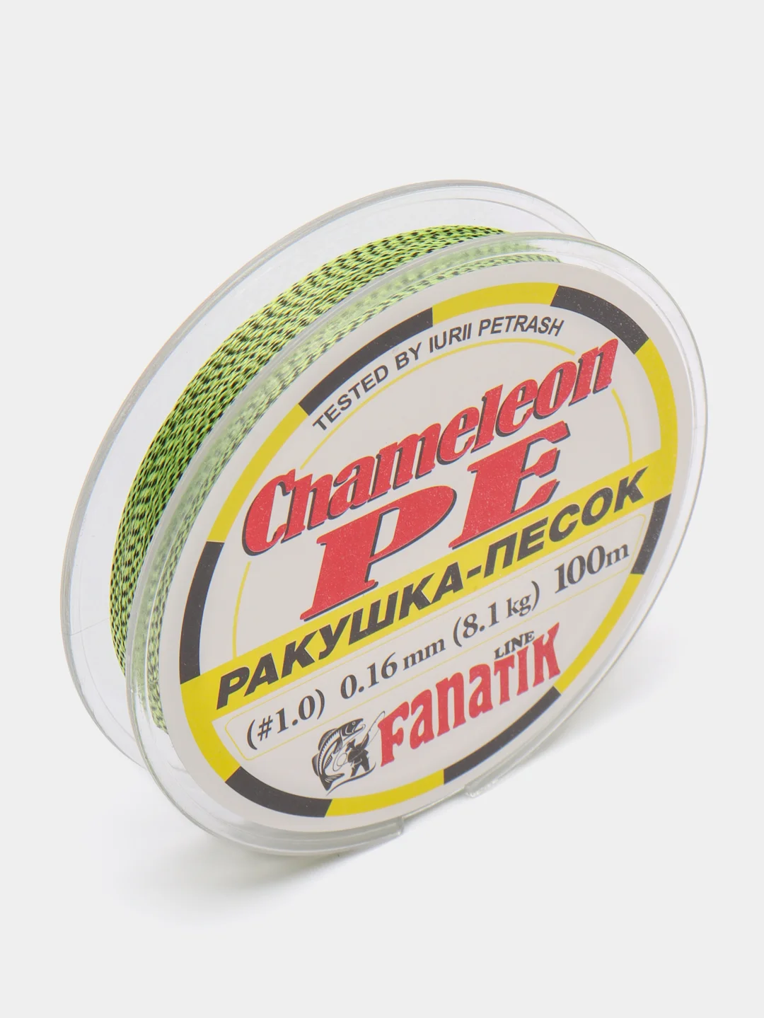 Шнур FANATIK Chameleon PE X4 100 м. (#1,0) 0,16мм. РАКУШКА-ПЕСОК