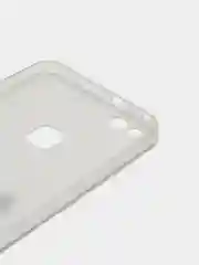 Прозрачный силиконовый с матовым рисунком чехол Huawei P10lite