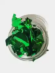 Лесной зеленый фольга поталь(мягкая жатая сусальное золото) в баночке для маникюра и педикюра