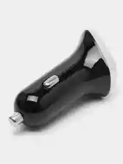 Черный автомобильное зарядное устройство Borofone BZ15, для micro-USB