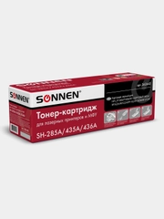 Картридж лазерный SONNEN SH-285A/435A/436A для HP LJ P1002/1504/1102/M1212, 2000 стр