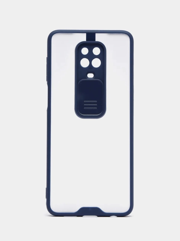 Чехол для Xiaomi Redmi Note 9S / Note 9 Pro с задвижным окном для защиты камеры