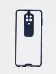 Красный чехол для Xiaomi Redmi Note 9S / Note 9 Pro с задвижным окном для защиты камеры