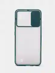 Красный чехол для REALME C11 2021/ REALME C20 с задвижным окном для защиты камеры