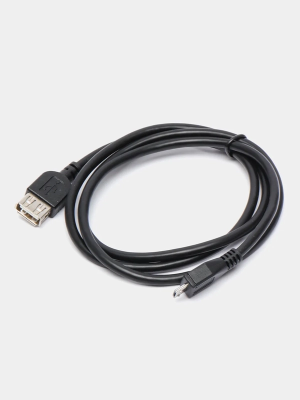 Кабель Perfeo USB2.0 A розетка - Micro USB вилка