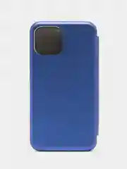 Синий чехол-книжка для iPhone 13 Mini, 13, 13 Pro, 13 Pro Max