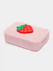 Вишнёвый контейнер-футляр для контактных линз