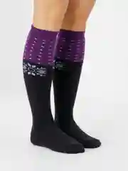 Сиреневый гольфы теплые женские Danni Termo Plus