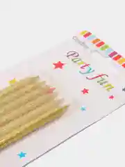 Белый свечи для торта длинные, набор