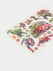Бордовый татуировка детская, временная (переводная) герои Марвел Marvel