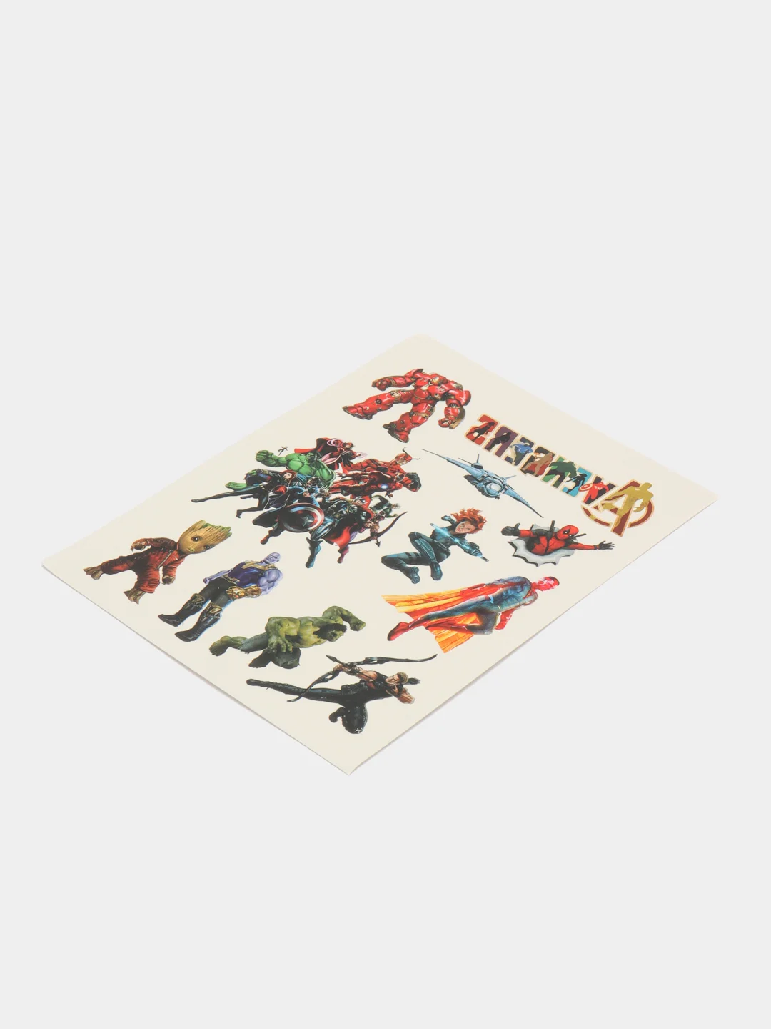 Вишнёвый татуировка детская, временная (переводная) герои Марвел Marvel