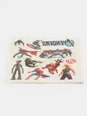 Голубой татуировка детская, временная (переводная) герои Марвел Marvel