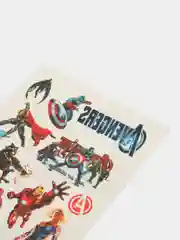 Голубой татуировка детская, временная (переводная) герои Марвел Marvel