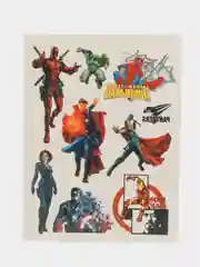 Горчичный татуировка детская, временная (переводная) герои Марвел Marvel