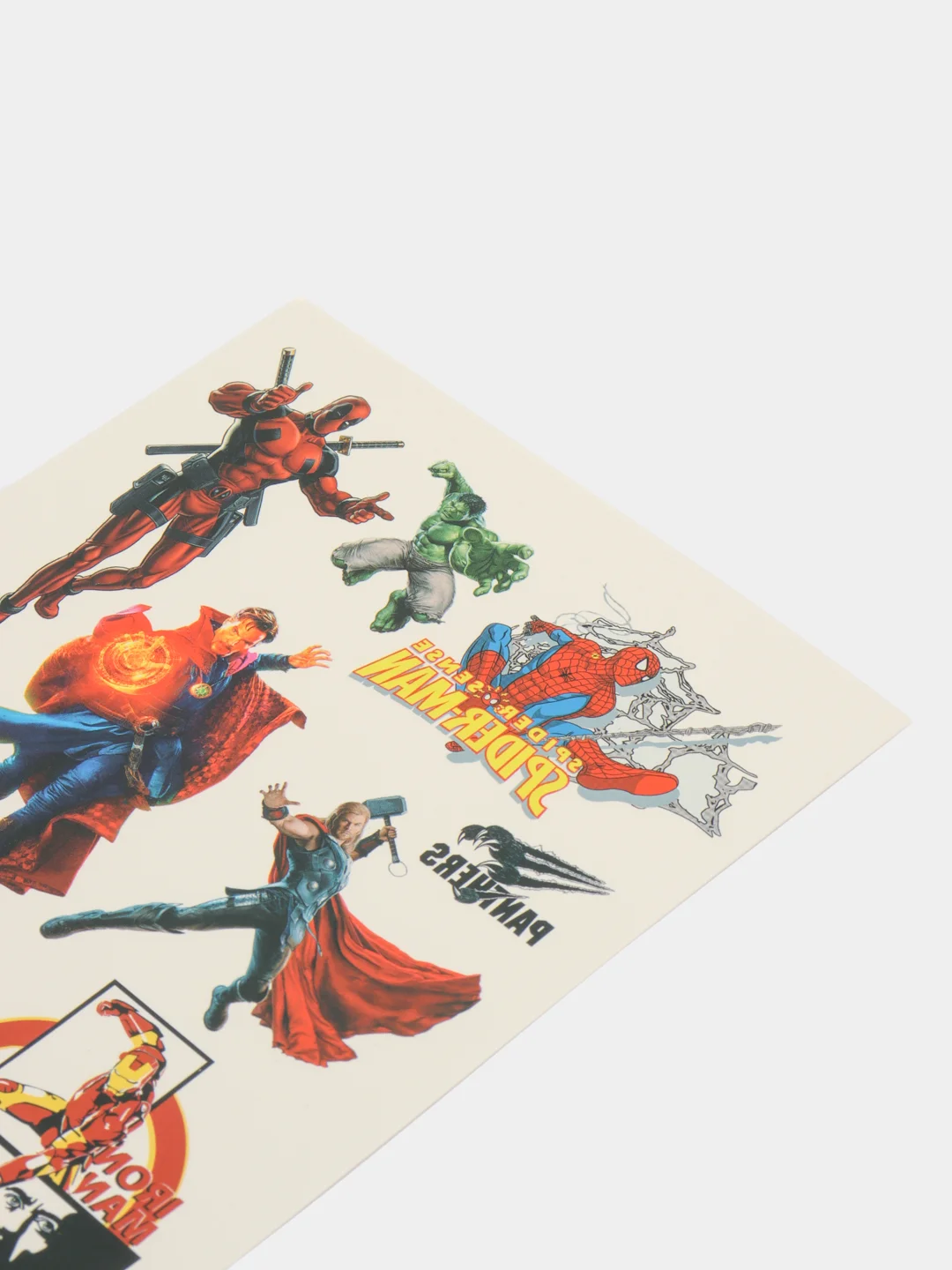 Горчичный татуировка детская, временная (переводная) герои Марвел Marvel
