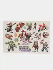 Бежевый татуировка детская, временная (переводная) герои Марвел Marvel