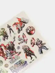 Бежевый татуировка детская, временная (переводная) герои Марвел Marvel