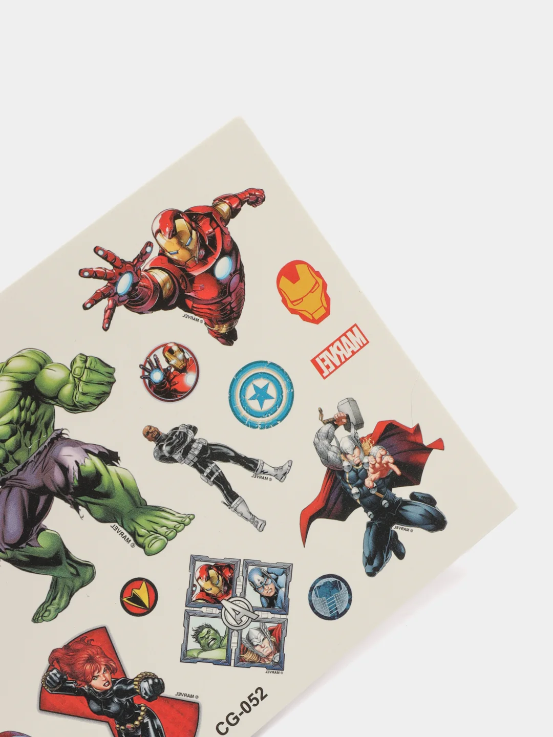 Алый татуировка детская, временная (переводная) герои Марвел Marvel