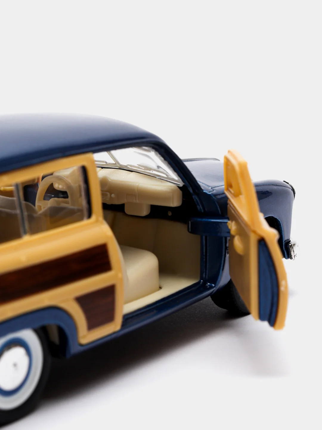 Синий машинка металлическая, 1:40, 1949 Ford Woody Wagon KT5402D