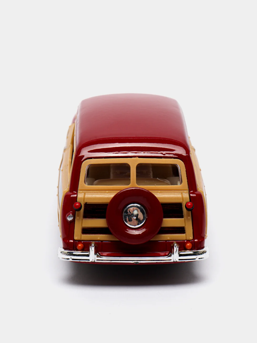 Красный машинка металлическая, 1:40, 1949 Ford Woody Wagon KT5402D