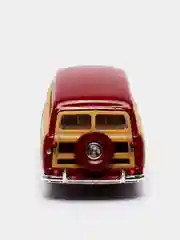 Красный машинка металлическая, 1:40, 1949 Ford Woody Wagon KT5402D