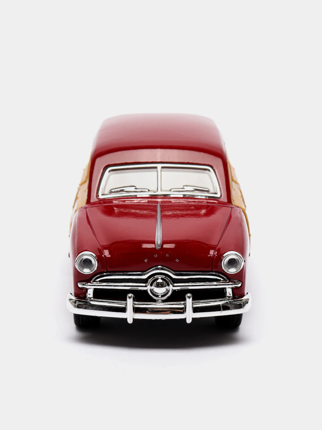 Красный машинка металлическая, 1:40, 1949 Ford Woody Wagon KT5402D