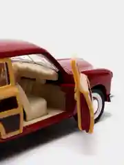 Красный машинка металлическая, 1:40, 1949 Ford Woody Wagon KT5402D