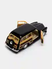 Черный машинка металлическая, 1:40, 1949 Ford Woody Wagon KT5402D