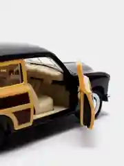 Черный машинка металлическая, 1:40, 1949 Ford Woody Wagon KT5402D