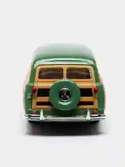 Зеленый машинка металлическая, 1:40, 1949 Ford Woody Wagon KT5402D
