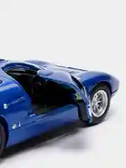 Горчичный металлическая машинка 1:32 1966 Ford GT40 MKII KT5427D KT5427DF