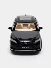 Черный металлическая машинка Che Zhi 1:24 Toyota Camry Sport CZ130A, инерционная, свет, звук