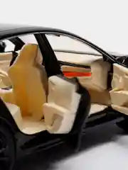 Черный металлическая машинка Che Zhi 1:24 Toyota Camry Sport CZ130A, инерционная, свет, звук