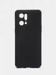 Черный чехол Oppo Find x5 pro, силиконовый (Оппо Финд Х5 Про)