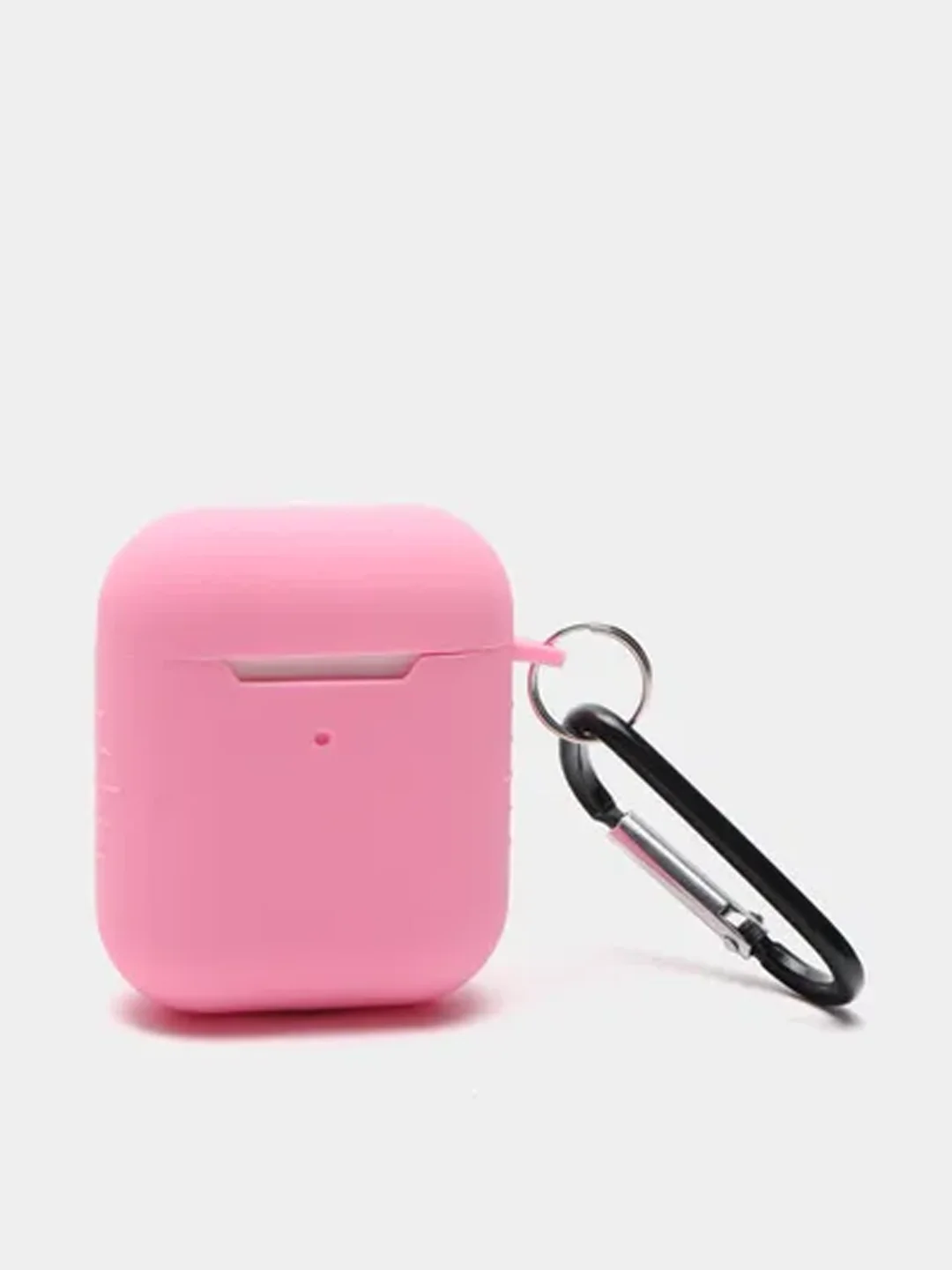 Белый силиконовый чехол для беспроводных наушников AirPods